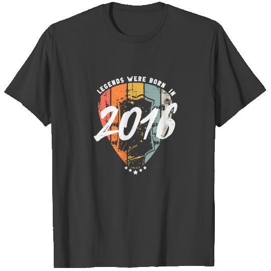 2016 Birthday Guitar Player Vintage T-shirt
