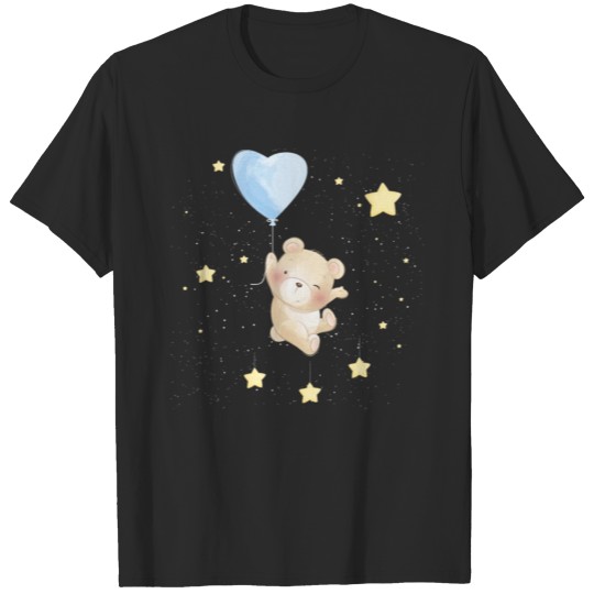 Discover Adorable Teddy Bear In Space T-shirt