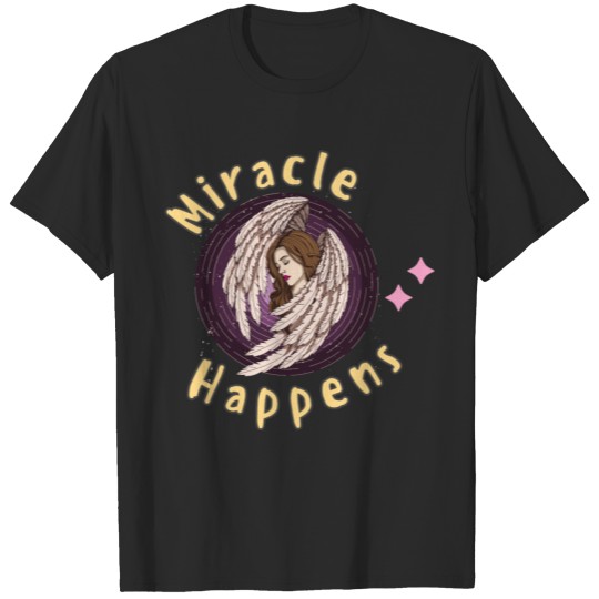 Discover Miracle happens T-shirt