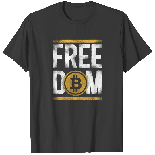 Bitcoin Crypto Freedom T-shirt