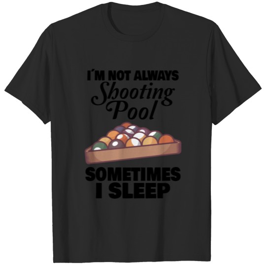 Discover Pool Billiards Cue Sports Gift Idea T-shirt