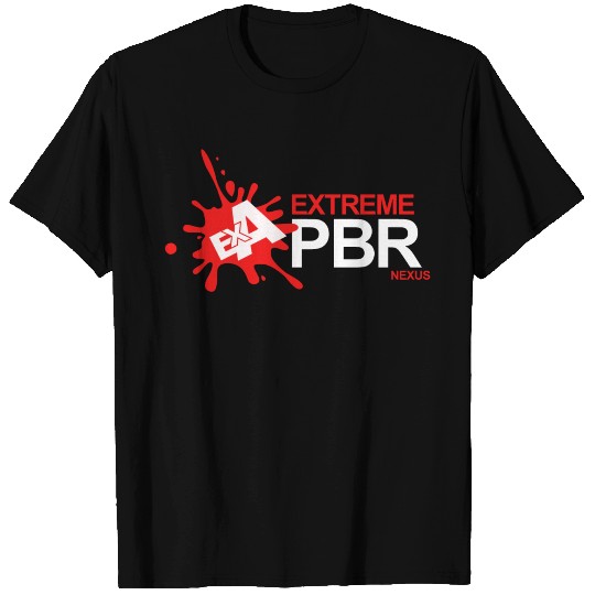 Exa - Extreme PBR Nexus -White Logo Without Sphere T-shirt