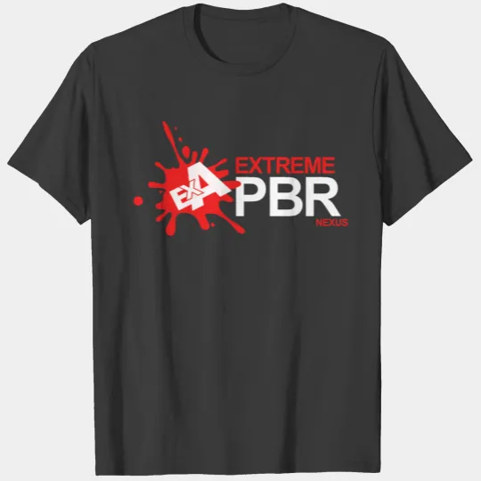 Exa - Extreme PBR Nexus -White Logo Without Sphere T-shirt