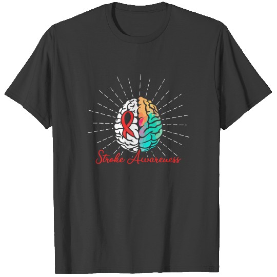 Discover Stroke Awareness Survivor Treatment Strong T-shirt