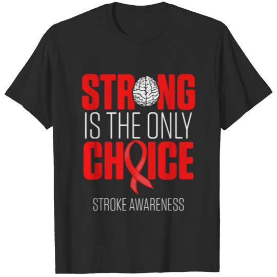 Discover Stroke Awareness Survivor Therapy Strong Warrior T-shirt
