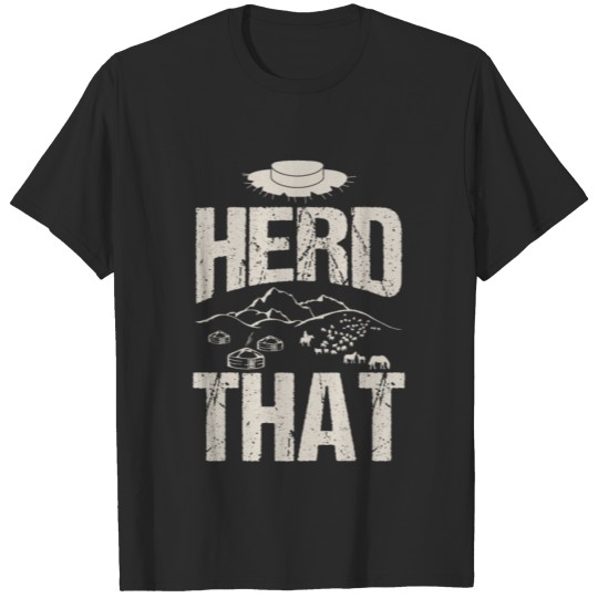Discover Herd That Cow Farmer Cow Lover Cattle T-shirt