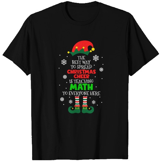 Christmas Cheer Is Teaching Math Xmas T-shirt