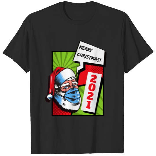 Discover Santa with Mask T-shirt