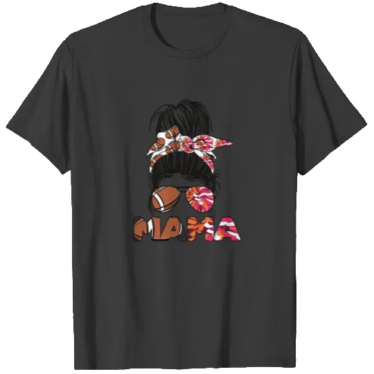 Football Cheer Mom Of Football Player Cheerleader T-shirt