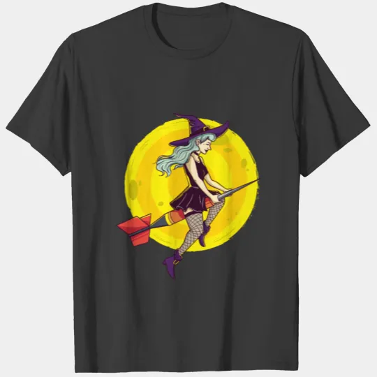 Horror Darts Witch T-shirt