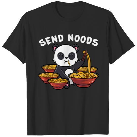 Send Noods Ramen Noodles Kawaii Japan T-shirt