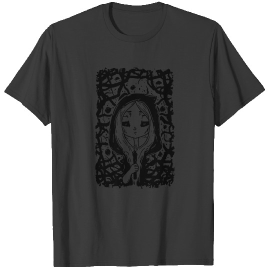 Witch Girl Halloween Gifts Abstract T-shirt