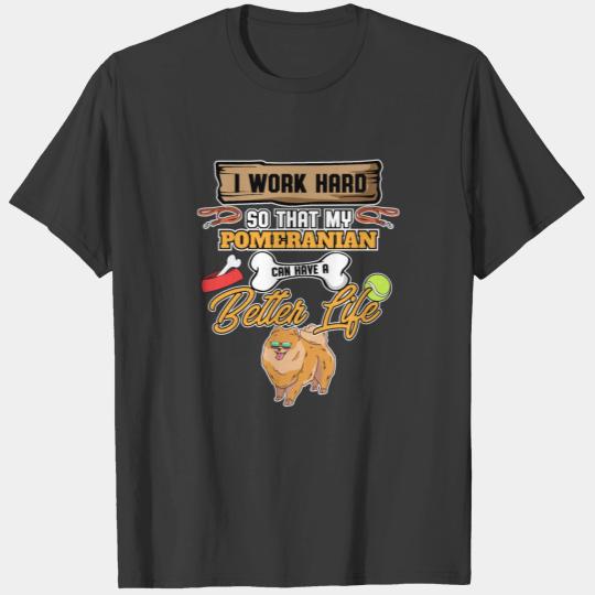 Funny Pomeranian Lover I Dog Lover I Funny T-shirt