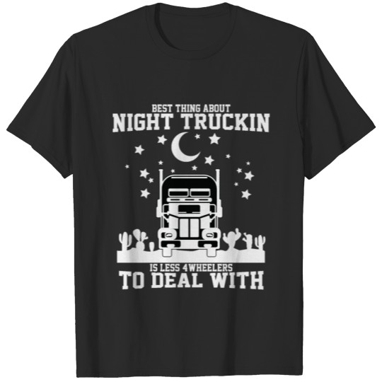 Discover Truck driver saying gift idea birthday T-shirt