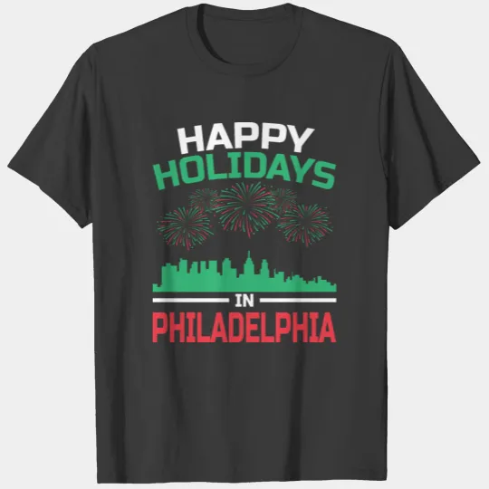 Happy New Year Philadelphia Apparel New Years Eve T-shirt