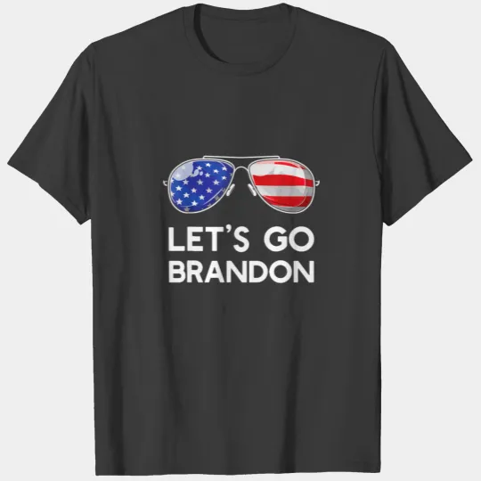 Let s Go Brandon Conservative US Flag Gift T-shirt
