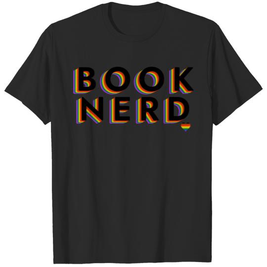 Book Nerd Pride | Heart Pride Love T-shirt