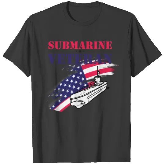 Submarine veteran, Gift for submarine T-shirt