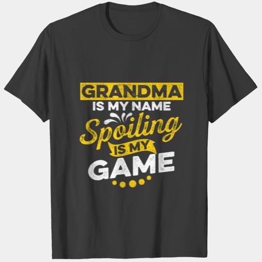 Grandparents Day Grandma Grandpa To Be Spoiling T-shirt