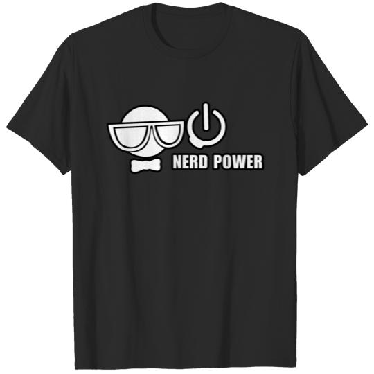 Discover Nerds - Nerd Power T-shirt