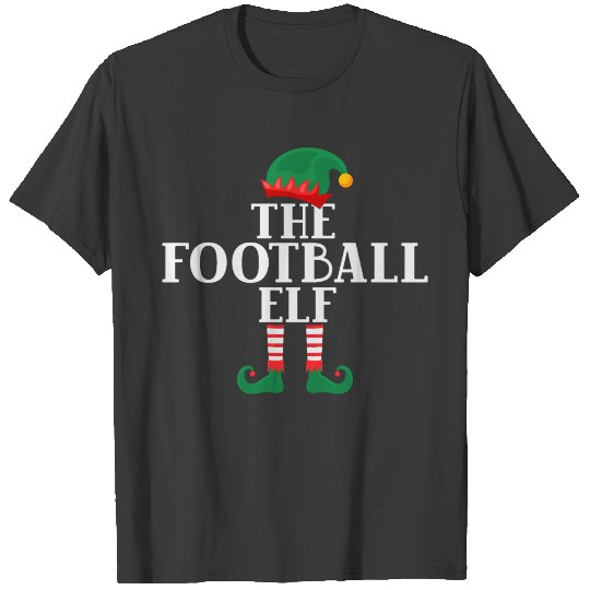 The Football Elf Funny Christmas T-shirt