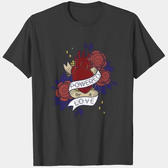 Powered by Love T-shirt