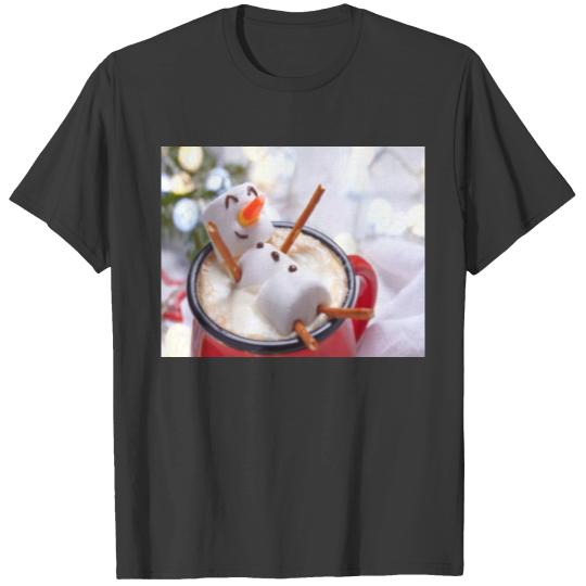 Marshmallow Snowman T-shirt