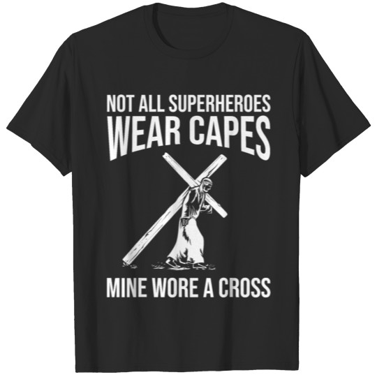 Funny Jesus Superhero Design Men Women Jesus T-shirt