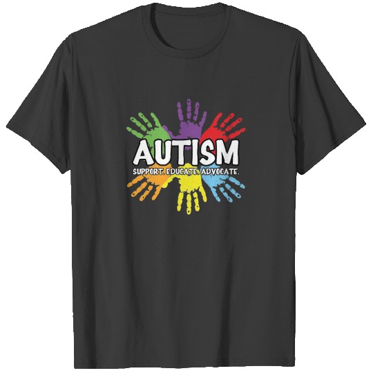 AUTISM Education Advocacy Support shirt T-shirt