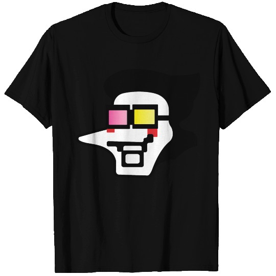 Spamton Face - Deltarune sticker T-shirt