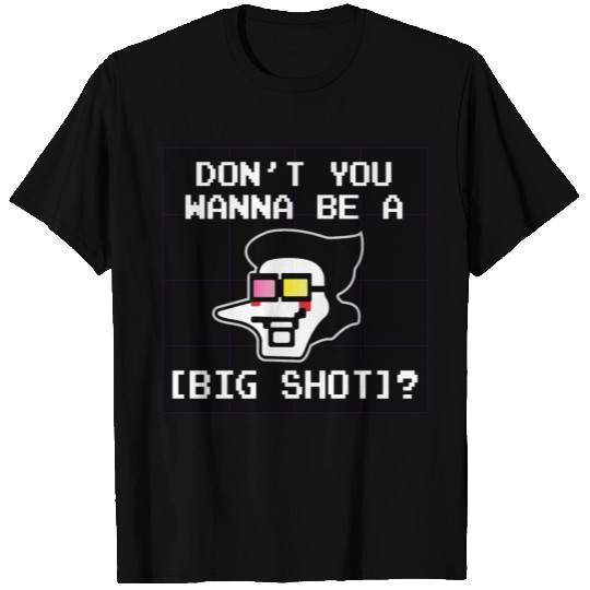 Spamton BIG SHOT - Deltarune Sticker design T-shirt