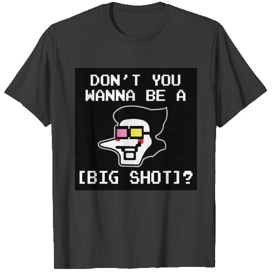 Spamton BIG SHOT - Deltarune Sticker design T-shirt