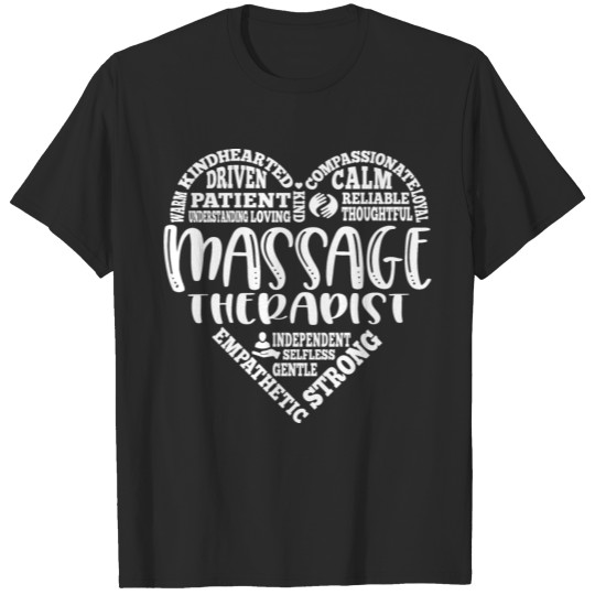 Discover Massage Therapist, Masseuse, subway art T-shirt