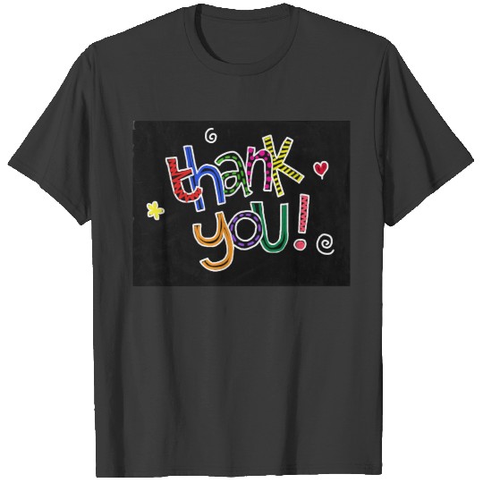 thank you text 2111328 1920 T-shirt