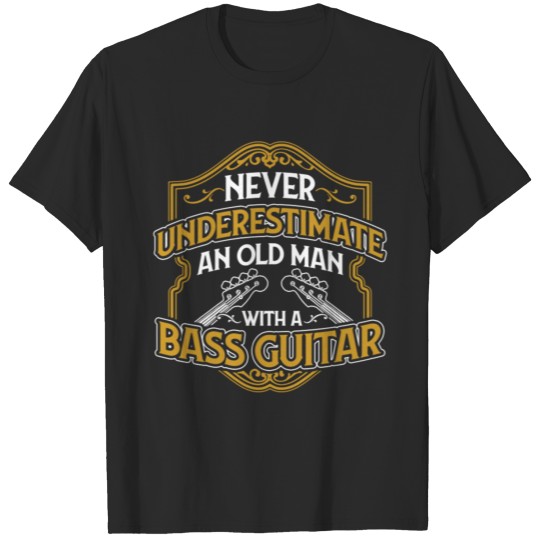 Discover Never Underestimate An Old Man T-shirt