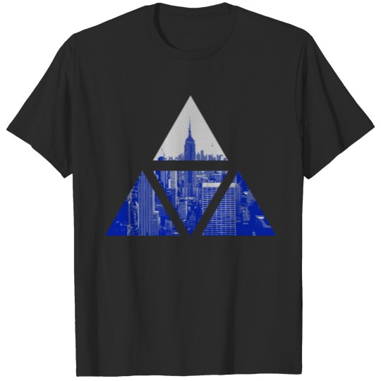 Discover New York In Triangles T-shirt