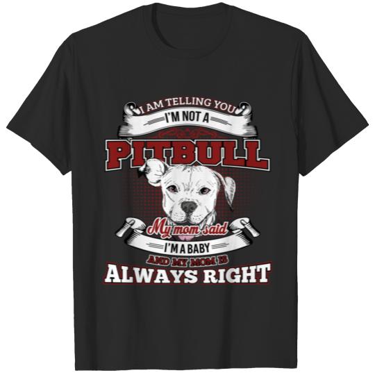 Discover Pitbull Hoodie Dog Lover Pit Bull Terrier Puppy T-shirt