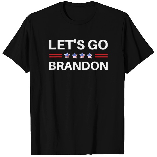 Let s Go Brandon Conservative US Flag T-shirt