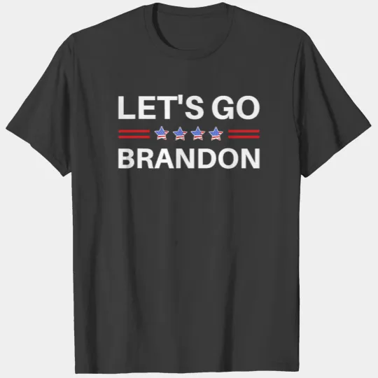 Let s Go Brandon Conservative US Flag T-shirt