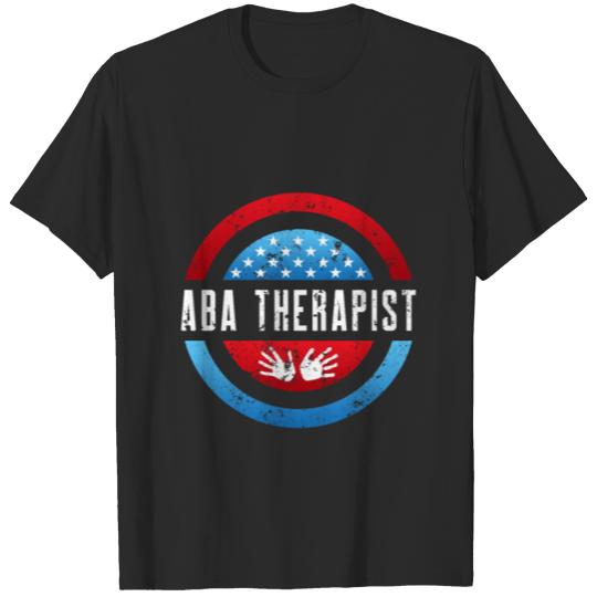Discover ABA Therapist Language Behavior Analyst Autism T-shirt