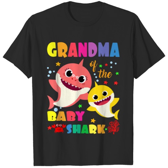 Discover Oma des Geburtstags Oma Shark T-Shirt T-shirt