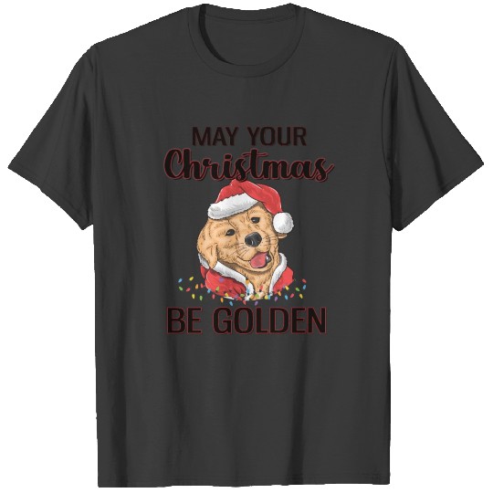 Discover Golden Retriever Christmas 2022 Golden Xmas Gift T-shirt