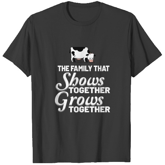 Livestock Show Farmer Cattle Cow Farm Cattle T-shirt