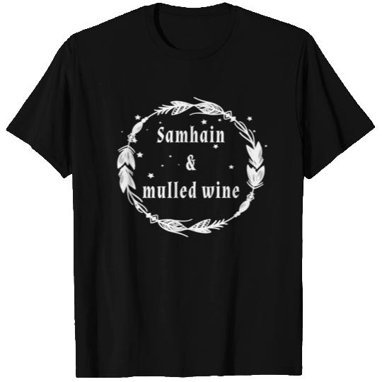 Samhain & mulled wine T-shirt
