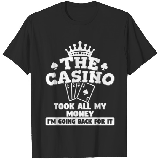 Discover Casino Money Lottieres Gambling T-shirt