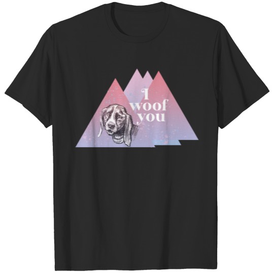 Discover I woof you T-shirt