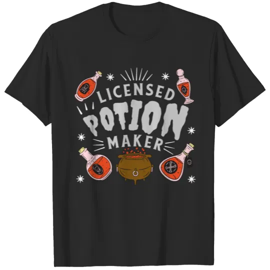 Discover licensed potion maker T-shirt