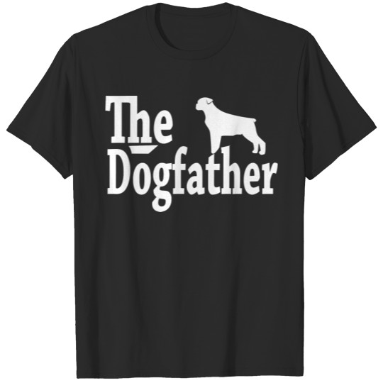 Discover The Dogfather Rottweiler T-shirt