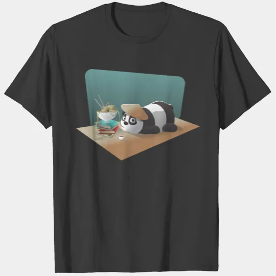 KUNG FU PANDA Cute Animal Friendly Panda T-shirt