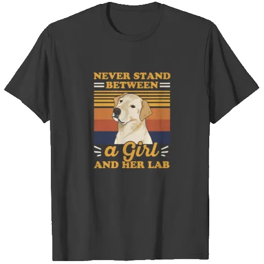 Yellow Labrador Retriever Design for a Yellow Lab T-shirt